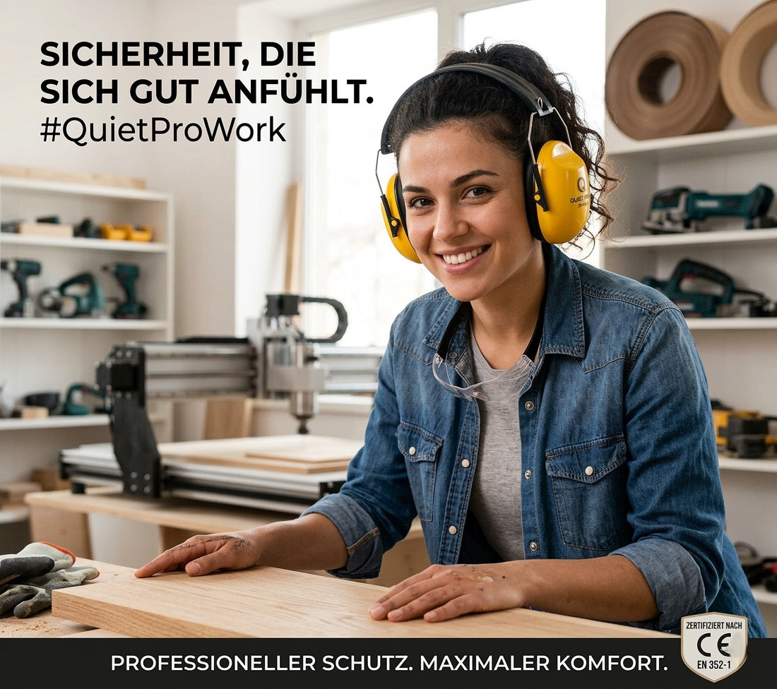 ADGO Profi-Kapselgehörschutz – Ergonomischer Lärmschutz - Fluxo