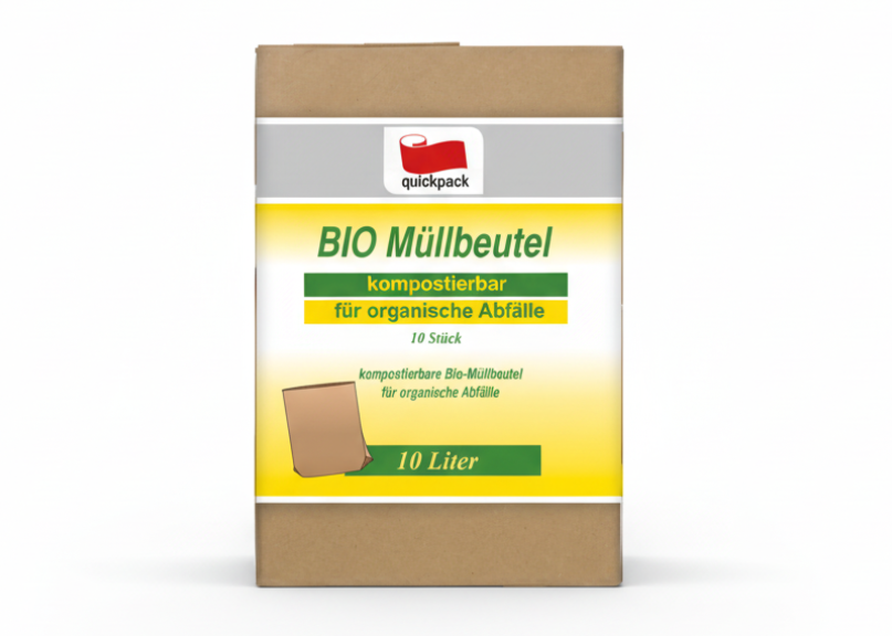Quickpack Müllbeutel Bio-Abfallbeutel - Fluxo