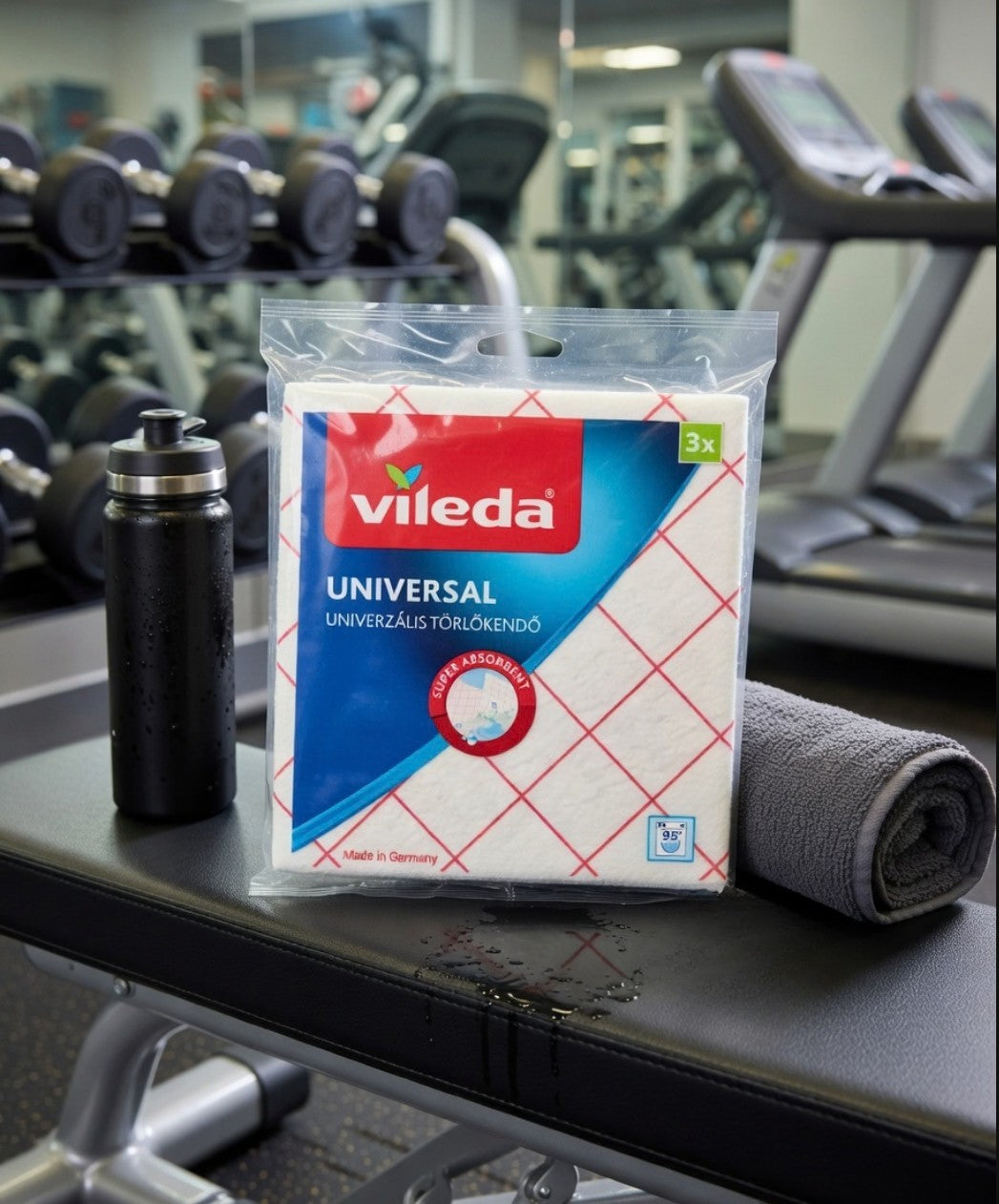 Vileda Universal 3D-Tücher – Maximale Saugkraft & Effizienz - Fluxo