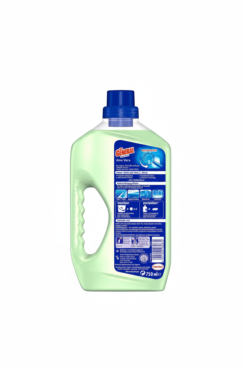 Der General Allzweckreiniger Sensitive Aloe Vera PH Neutral 750 ml - Fluxo
