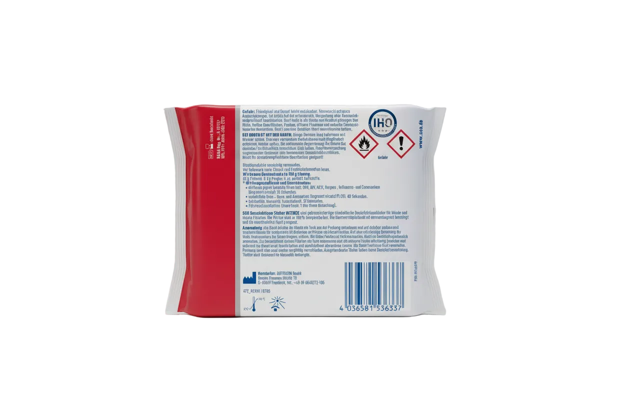 SOS Desinfektionstücher Intense Hand & Fläche, 25 St - Fluxo