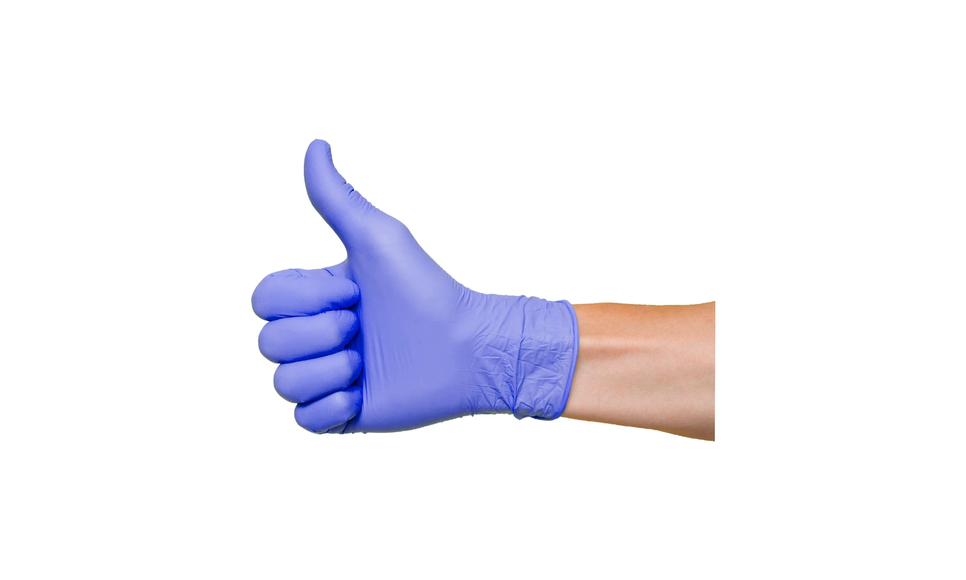 Einweghandschuhe Nitril 100er Pack – puderfrei, latexfrei, Größe M, violett | Namomed - Fluxo