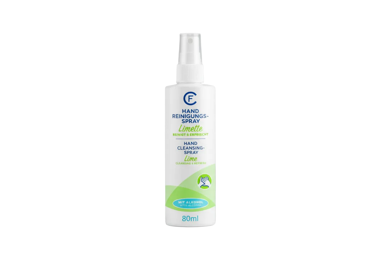 Desinfizierendes Handreinigungsspray – 70% Alkohol (80 ml) - Fluxo